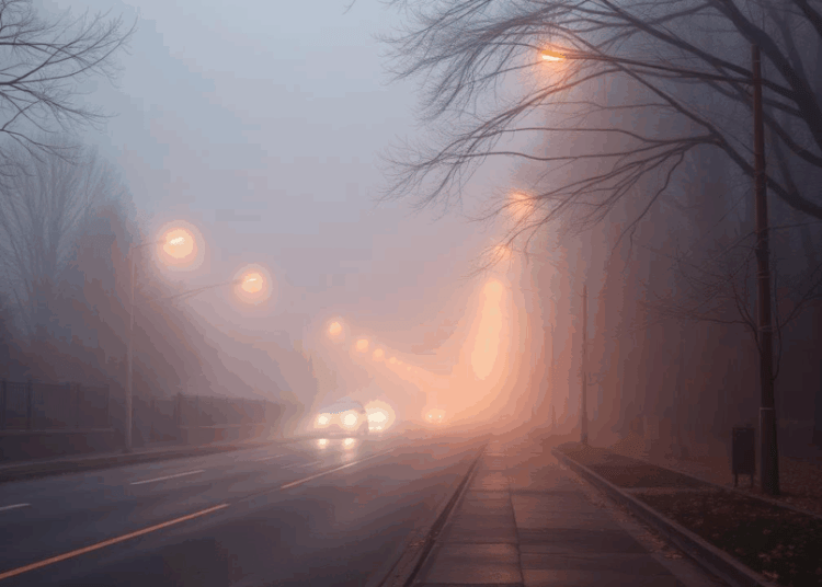 Ceață densă acoperă jumătate din țară: trafic îngreunat! Ceață densă acoperă jumătate din țară: trafic îngreunat!