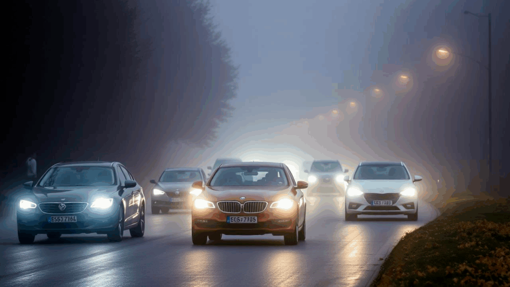 Atenție șoferi! Ceata densă îngreunează traficul în sud-estul României Atenție șoferi! Ceata densă îngreunează traficul în sud-estul României