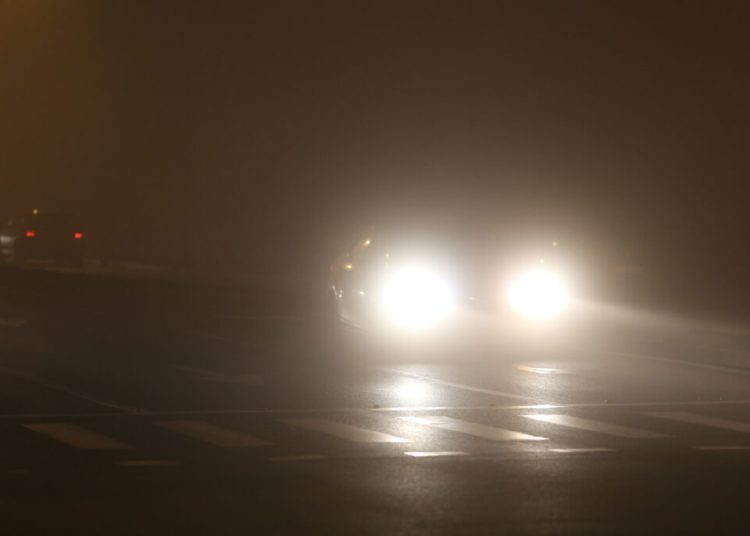 Ceața densă creează haos pe autostrăzile din România! Ceața densă creează haos pe autostrăzile din România!