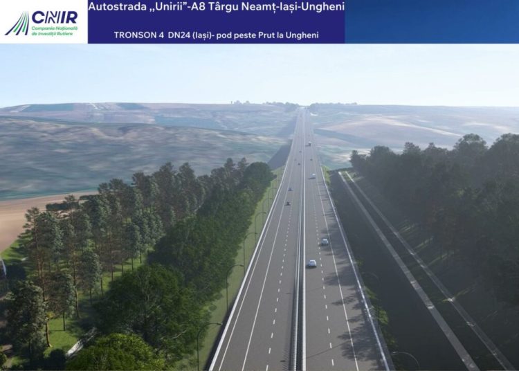 Autostrada Unirii A8: România începe construcția primilor km în Moldova! Autostrada Unirii A8: România începe construcția primilor km în Moldova!