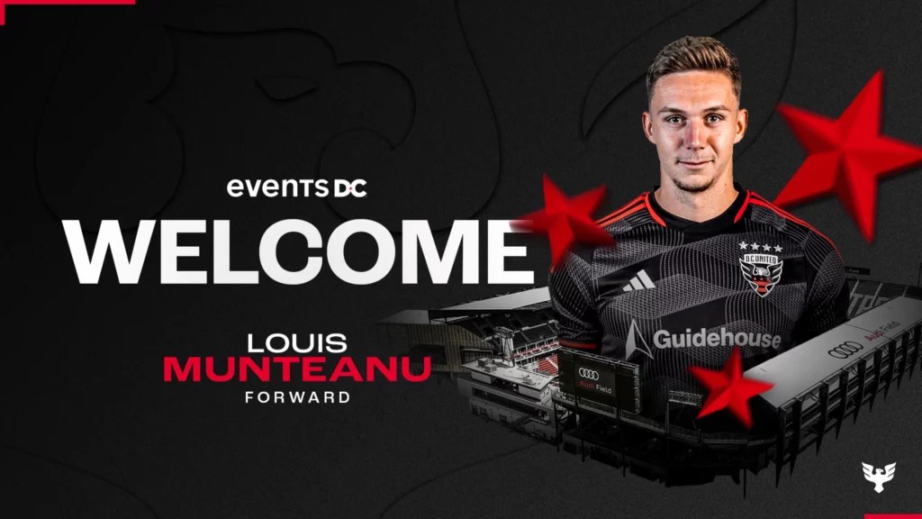 Louis Munteanu, noul star de la D.C. United: Talent pur în atac! Louis Munteanu, noul star de la D.C. United: Talent pur în atac!