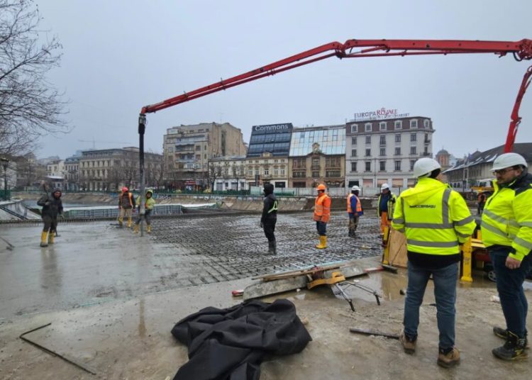 Proiectul Planșeul Unirii avansează: A patra secțiune de beton finalizată! Proiectul Planșeul Unirii avansează: A patra secțiune de beton finalizată!