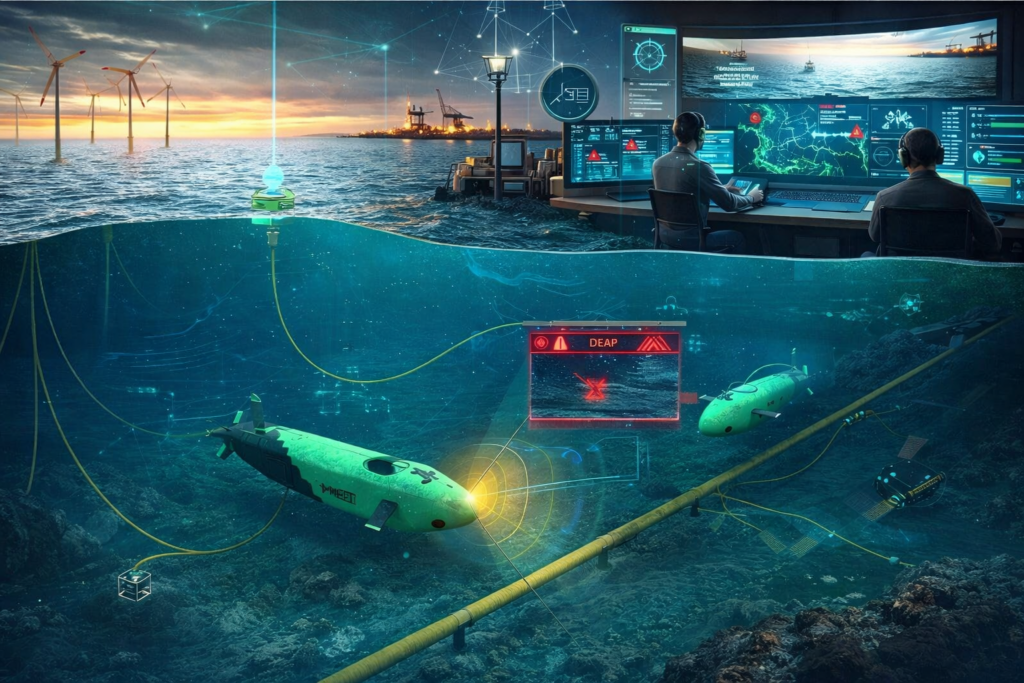 Deep: Inovația care protejează infrastructurile subacvatice esențiale! Deep: Inovația care protejează infrastructurile subacvatice esențiale!