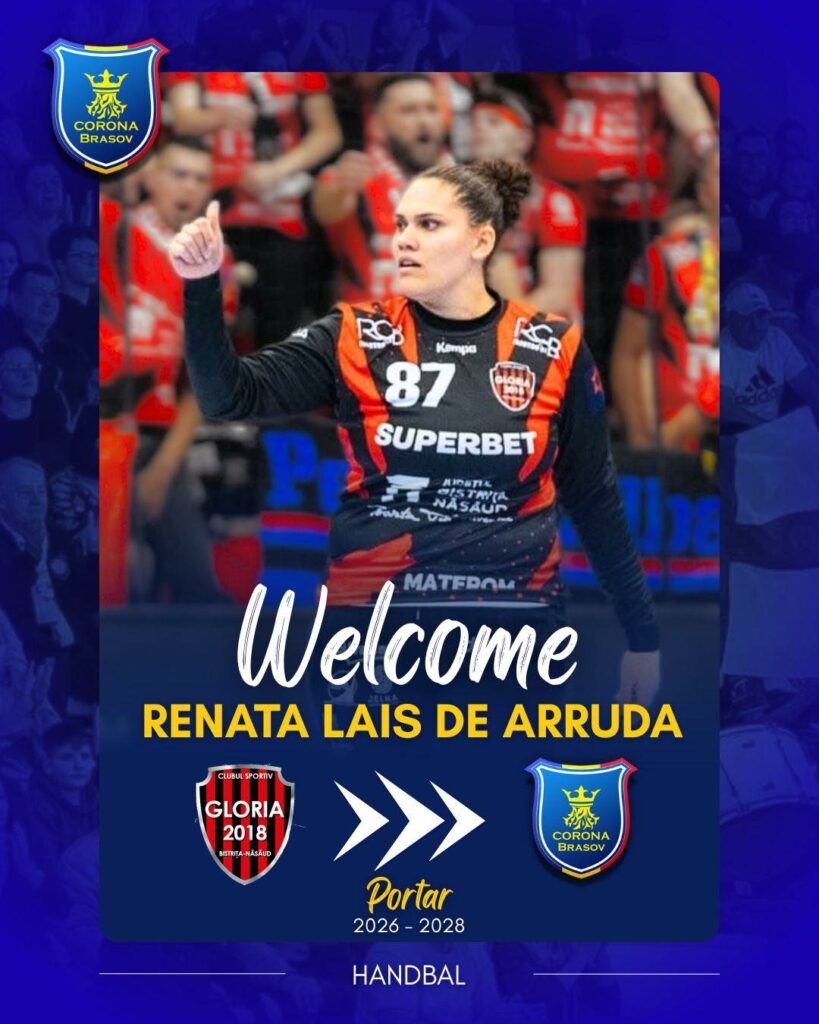 Renata de Arruda se alătură CSM Corona Brașov în 2026! Renata de Arruda se alătură CSM Corona Brașov în 2026!