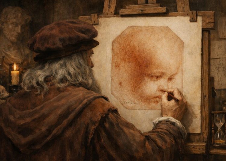 Schița de 500 de ani ar putea dezvălui ADN-ul lui Leonardo da Vinci! Schița de 500 de ani ar putea dezvălui ADN-ul lui Leonardo da Vinci!