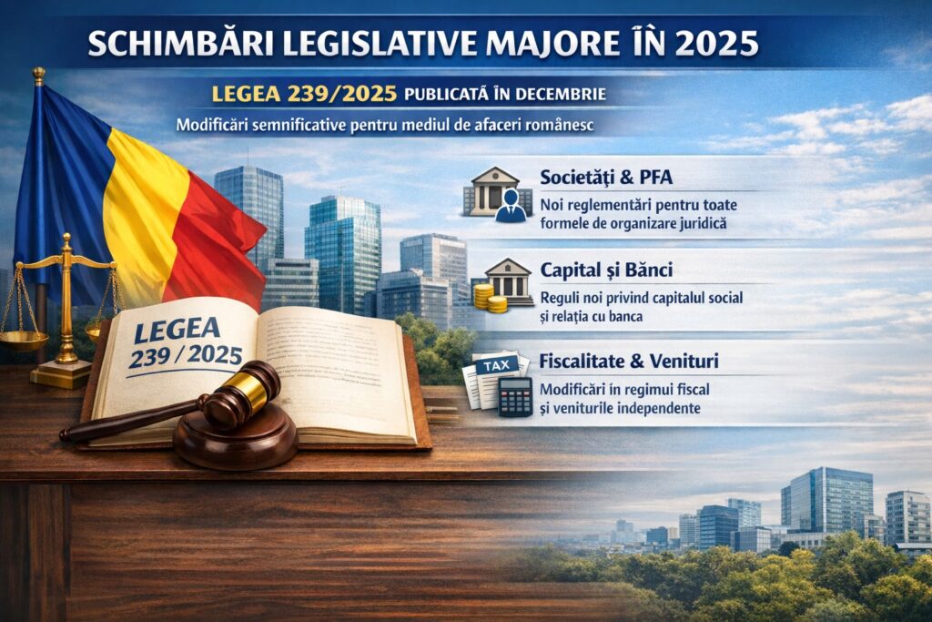 Antreprenori români: 2026 aduce schimbări legislative esențiale! Antreprenori români: 2026 aduce schimbări legislative esențiale!