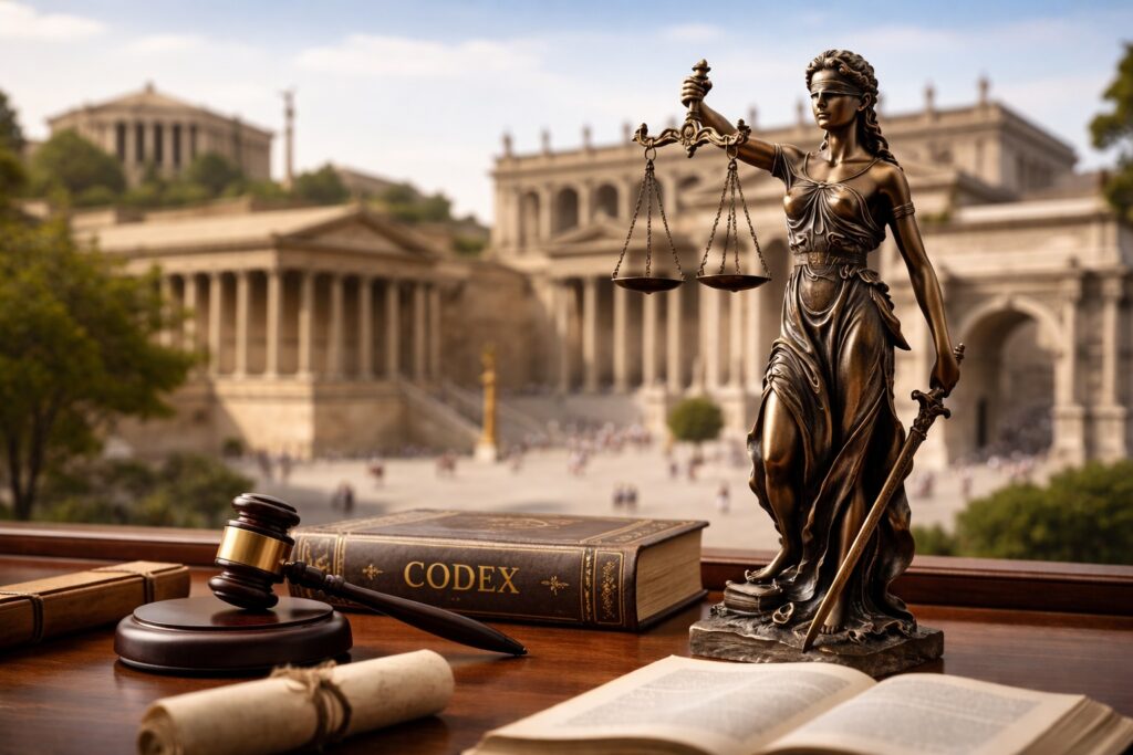 Moștenirea romană: Impactul continuu al legilor Antice în viața modernă Moștenirea romană: Impactul continuu al legilor Antice în viața modernă