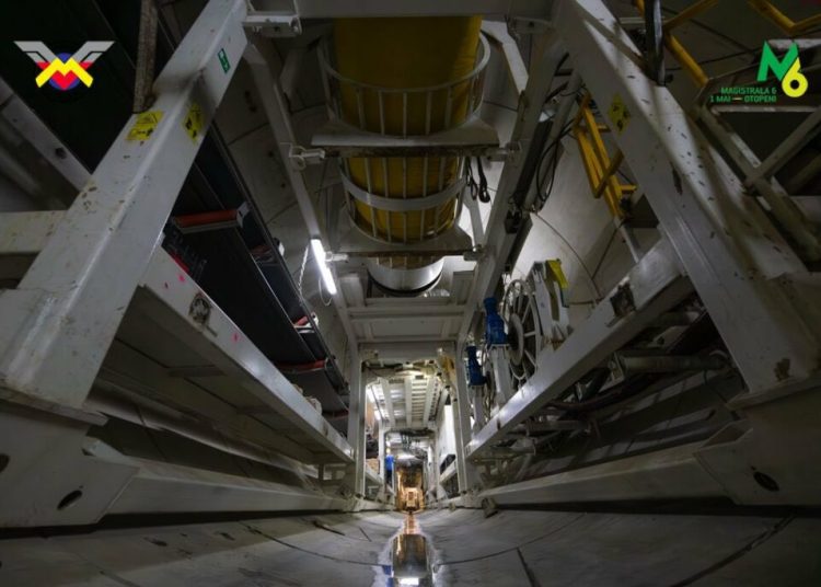 Scutul de forare „Sfânta Maria” a aterizat la Gara Băneasa! Scutul de forare „Sfânta Maria” a aterizat la Gara Băneasa!