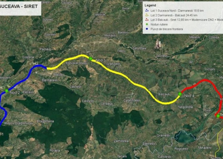 Licitație pentru Lotul 3 al Drumului Expres Suceava-Siret: Detalii esențiale! Licitație pentru Lotul 3 al Drumului Expres Suceava-Siret: Detalii esențiale!