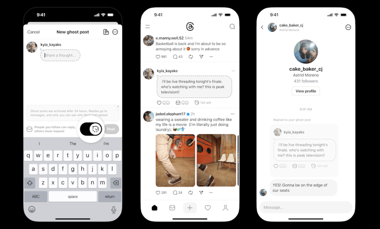 Threads introduces “ghost” posts that disappear after 24 hours Threads introduces “ghost” posts that disappear after 24 hours