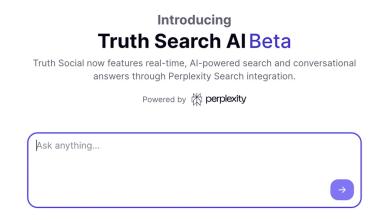 Trump’s social truth is launching research on AI supplied by perplexity Trump’s social truth is launching research on AI supplied by perplexity