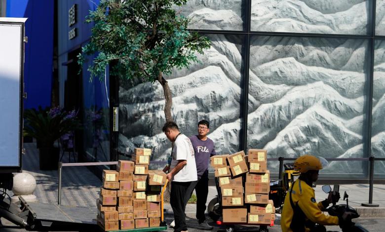 China’s economy slows to 4.8% annual growth in July-September, hit by tariffs and weak demand. China’s economy slows to 4.8% annual growth in July-September, hit by tariffs and weak demand.