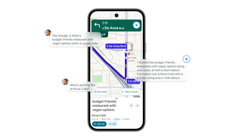 Gemini Google Maps integration will make hands-free navigation more conversational Gemini Google Maps integration will make hands-free navigation more conversational