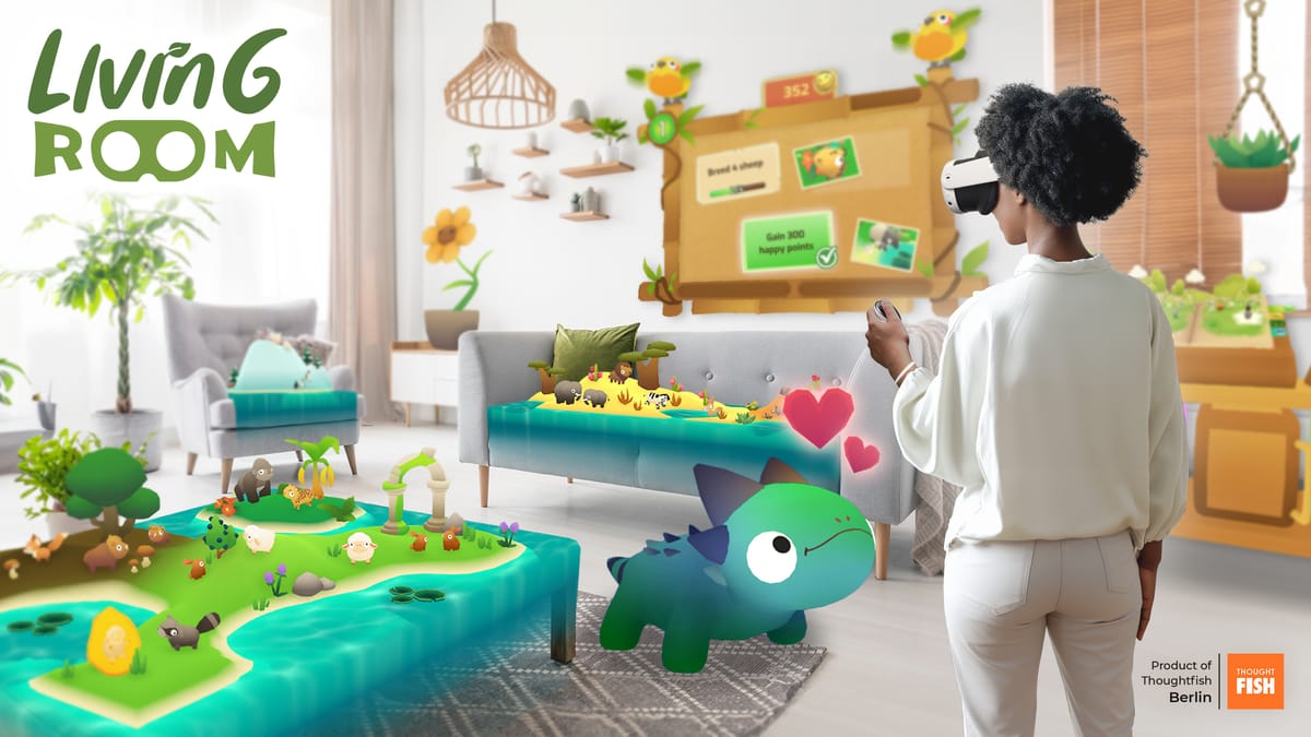 Life Finds A Way In Mixed Reality Wildlife Sanctuary Living Room Life Finds A Way In Mixed Reality Wildlife Sanctuary Living Room