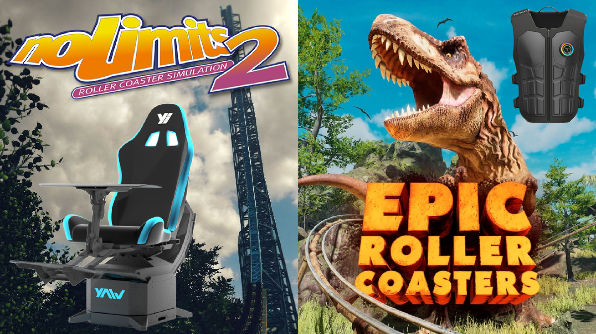 Ride Roller Coasters At Home With A Seated Motion Simulator & Haptics Ride Roller Coasters At Home With A Seated Motion Simulator & Haptics