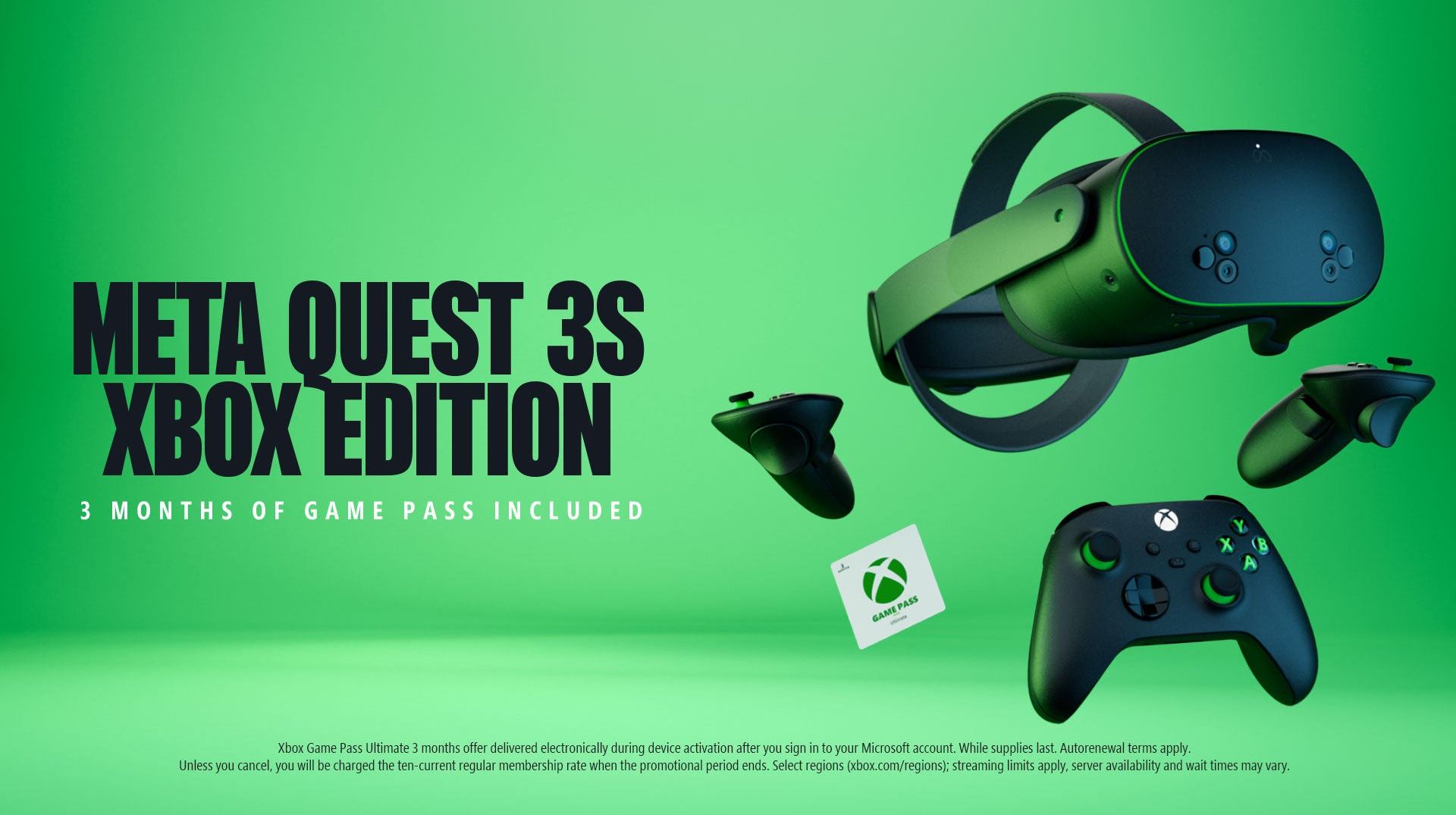 Xbox and Meta unveil new VR Meta Quest 3S Xbox Edition headset Xbox and Meta unveil new VR Meta Quest 3S Xbox Edition headset