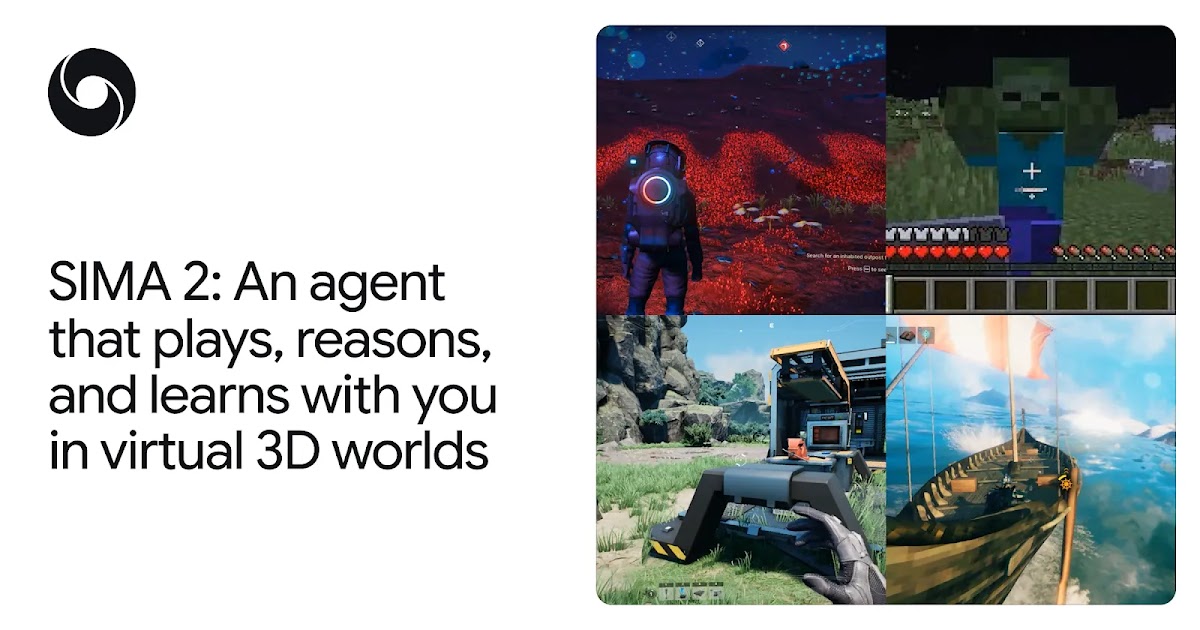 SIMA 2: A Gemini-Powered AI Agent for 3D Virtual Worlds SIMA 2: A Gemini-Powered AI Agent for 3D Virtual Worlds