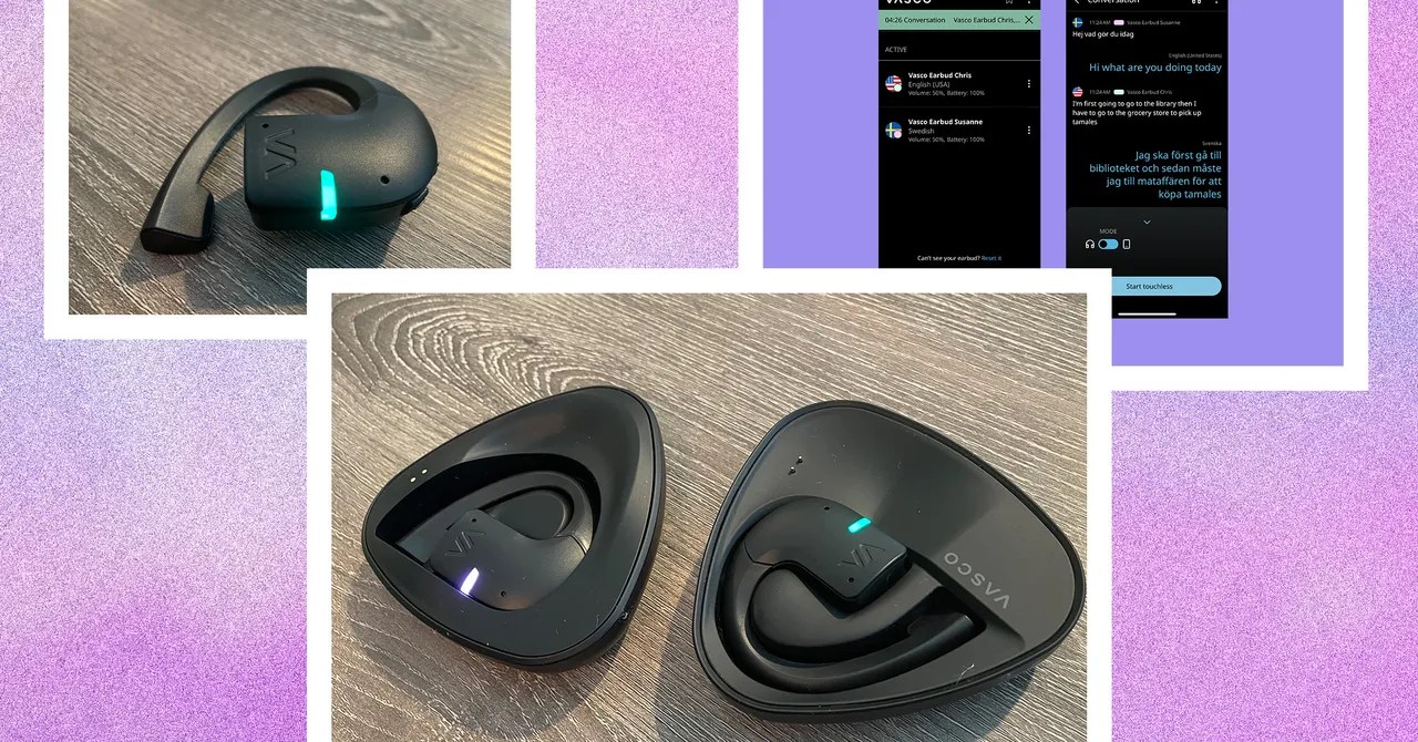 Vasco Translator E1: Real-Time Translating Earbuds Vasco Translator E1: Real-Time Translating Earbuds
