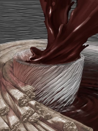 Fiber-infused ink enables 3D-printed heart muscle to beat Fiber-infused ink enables 3D-printed heart muscle to beat
