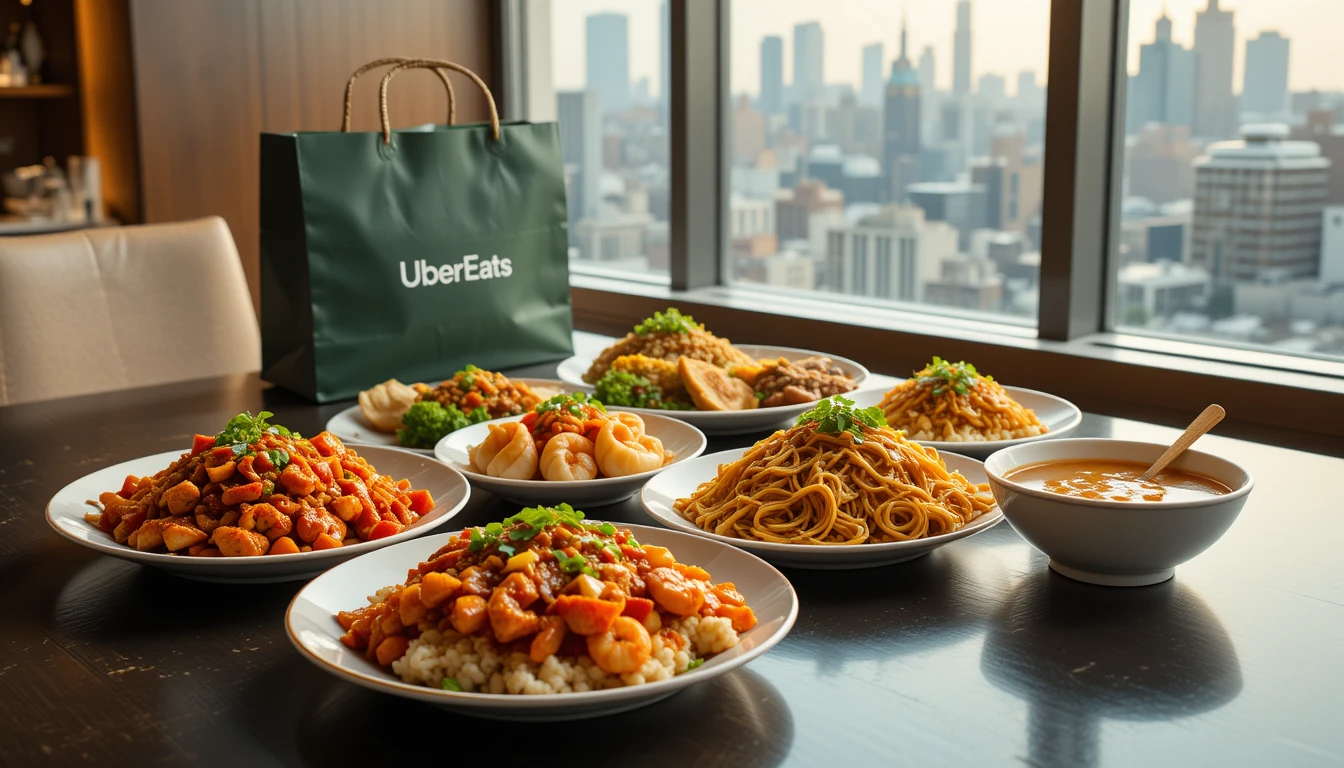 Colorful Chinese food near me with delivery, featuring dumplings and General Tso’s chicken. Colorful Chinese food near me with delivery, featuring dumplings and General Tso’s chicken.