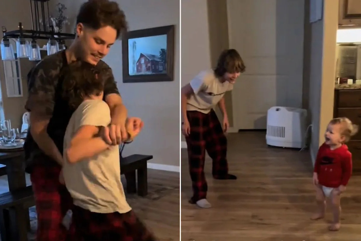 Heartfelt Moments: A Mom Captures Her Son’s Playtime with His Little Brothers – A Cherished Family Memory Heartfelt Moments: A Mom Captures Her Son’s Playtime with His Little Brothers – A Cherished Family Memory