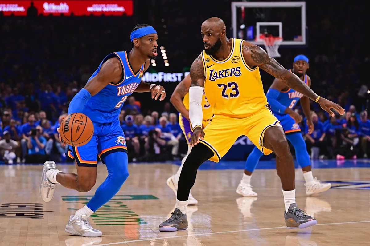 Thunder Soar to Commanding Victory Over LeBron and Lakers: 1-0 Series Lead! Thunder Soar to Commanding Victory Over LeBron and Lakers: 1-0 Series Lead!