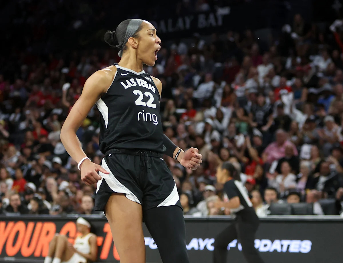 Thrilling Overtime Victory: A’ja Wilson and the Aces Overcome the Fever to Secure a Spot in the 2025 WNBA Finals! Thrilling Overtime Victory: A’ja Wilson and the Aces Overcome the Fever to Secure a Spot in the 2025 WNBA Finals!