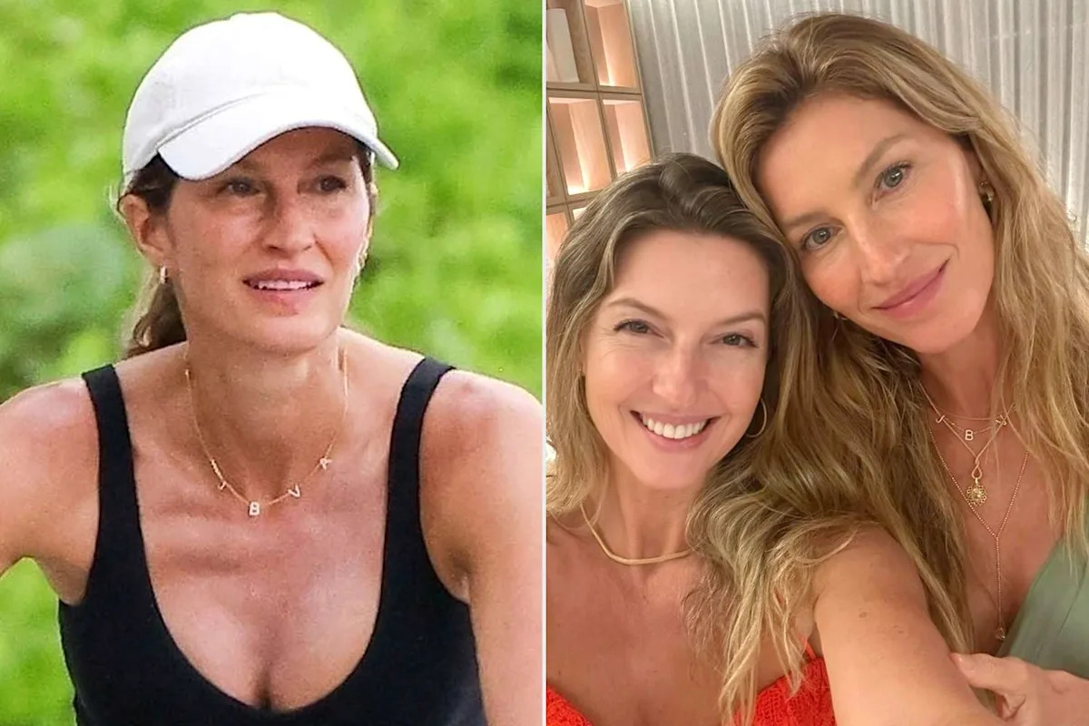 Unveiling Gisele Bündchen’s Stunning Diamond Necklace: Is It a Secret Message About Her Baby with Joaquim Valente? Unveiling Gisele Bündchen’s Stunning Diamond Necklace: Is It a Secret Message About Her Baby with Joaquim Valente?