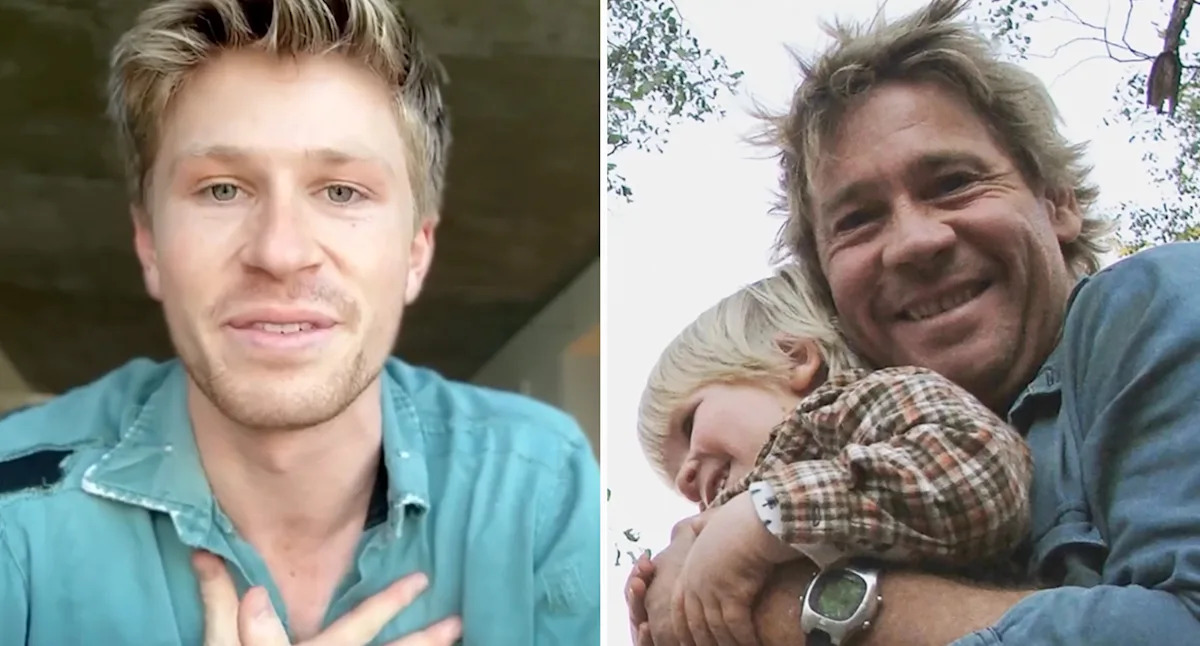 Robert Irwin Shares Heartwarming Good Luck Charms from Dad Steve for Dancing With The Stars! Robert Irwin Shares Heartwarming Good Luck Charms from Dad Steve for Dancing With The Stars!