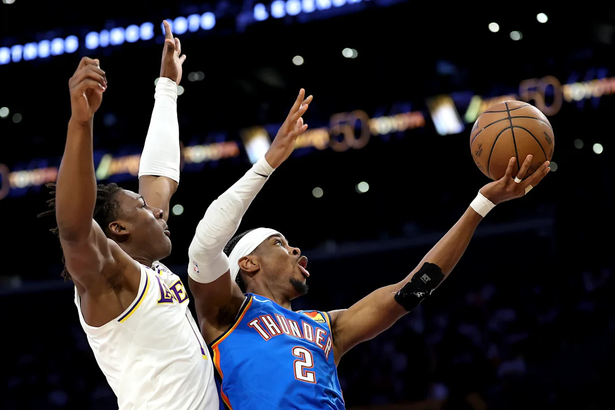Thunder Surge Ahead: Dominating Victory Over Lakers Secures 3-0 Series Lead! Thunder Surge Ahead: Dominating Victory Over Lakers Secures 3-0 Series Lead!