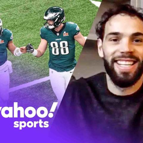 Dallas Goedert Reflects on Eagles’ Super Bowl Victory and the Key Attributes That Make Jalen Hurts a Standout Star Dallas Goedert Reflects on Eagles’ Super Bowl Victory and the Key Attributes That Make Jalen Hurts a Standout Star