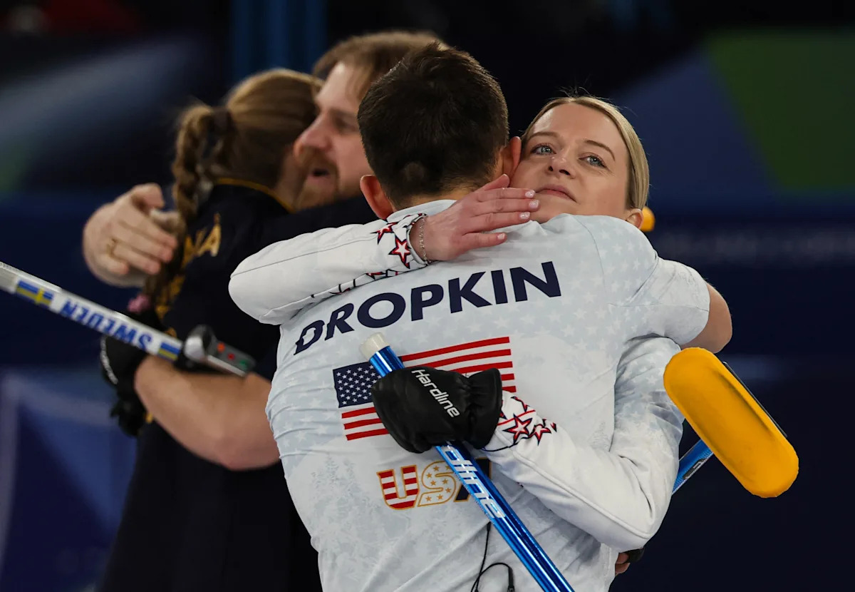 Thrilling Finish: Team USA’s Cory Thiesse and Korey Dropkin Claim Silver in 2026 Winter Olympics Curling Showdown! Thrilling Finish: Team USA’s Cory Thiesse and Korey Dropkin Claim Silver in 2026 Winter Olympics Curling Showdown!