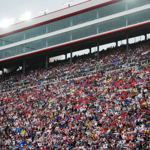 Rain Washes Out Exciting MLB Speedway Classic: Braves vs. Reds Stopped Before It Even Started Rain Washes Out Exciting MLB Speedway Classic: Braves vs. Reds Stopped Before It Even Started