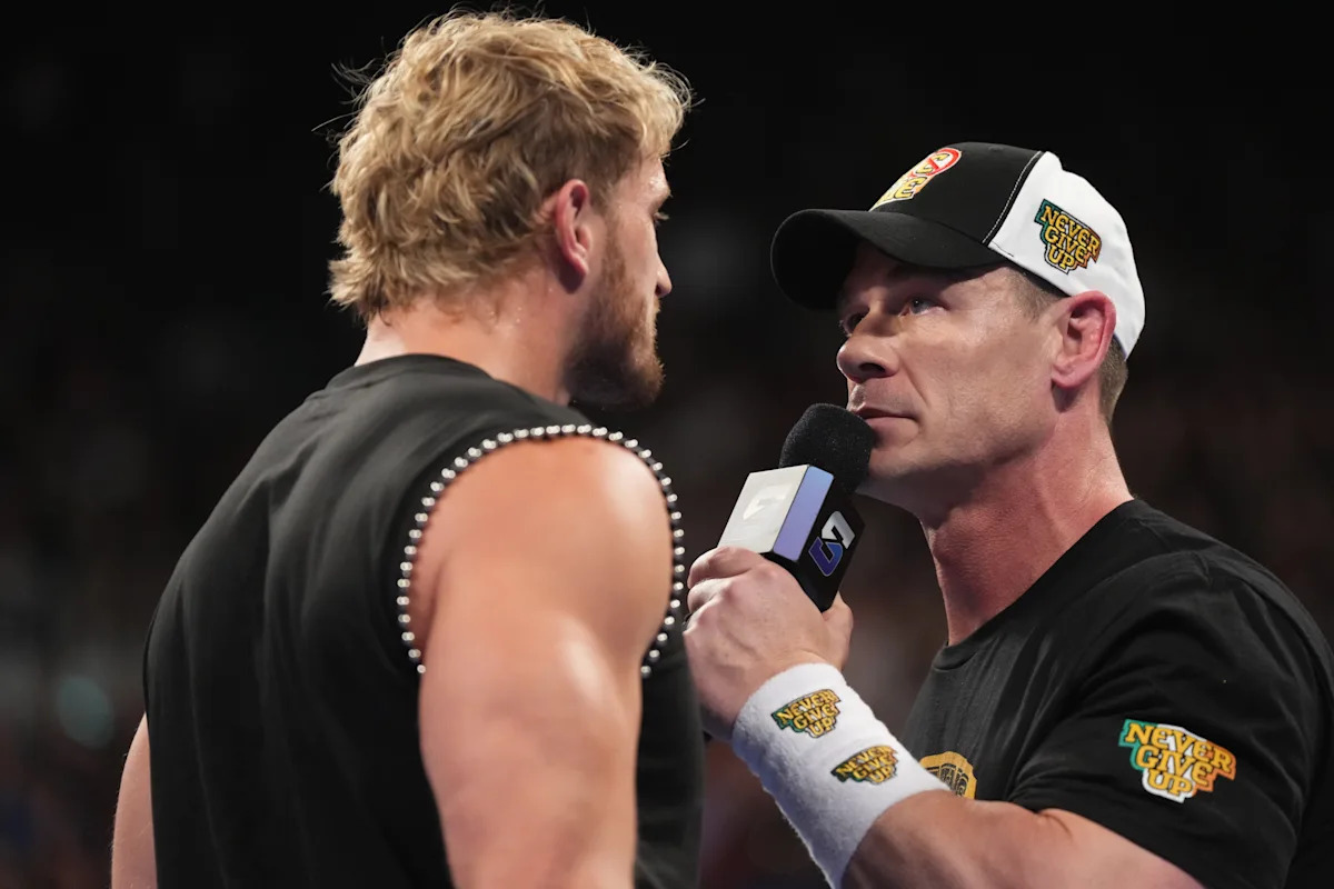 Must-See Video: Logan Paul Fumbles Epic John Cena Attack, WWE Scrambles to Re-Shoot Cringeworthy Punch! Must-See Video: Logan Paul Fumbles Epic John Cena Attack, WWE Scrambles to Re-Shoot Cringeworthy Punch!