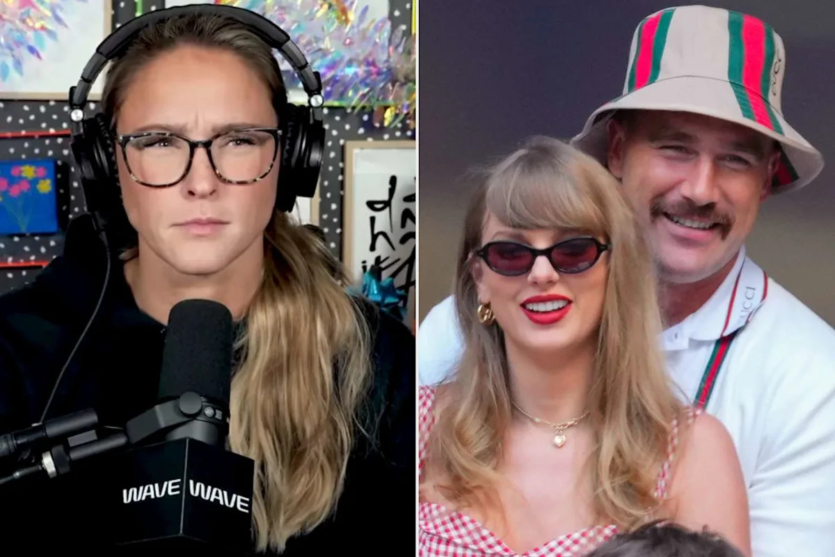 Kylie Kelce’s Honest Take on Travis Kelce’s Claim That He and Taylor Swift Never Argue Kylie Kelce’s Honest Take on Travis Kelce’s Claim That He and Taylor Swift Never Argue