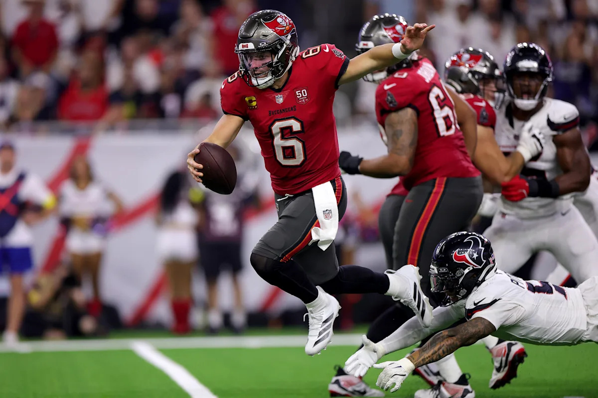 Thrilling Finish: Baker Mayfield Orchestrates Stunning 11-Play, 80-Yard TD Drive as Buccaneers Edge Texans 20-19! Thrilling Finish: Baker Mayfield Orchestrates Stunning 11-Play, 80-Yard TD Drive as Buccaneers Edge Texans 20-19!