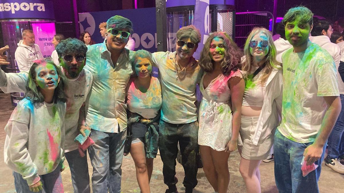 Vibrant Festival Fun: Thousands Join the Colorful Celebration! Vibrant Festival Fun: Thousands Join the Colorful Celebration!