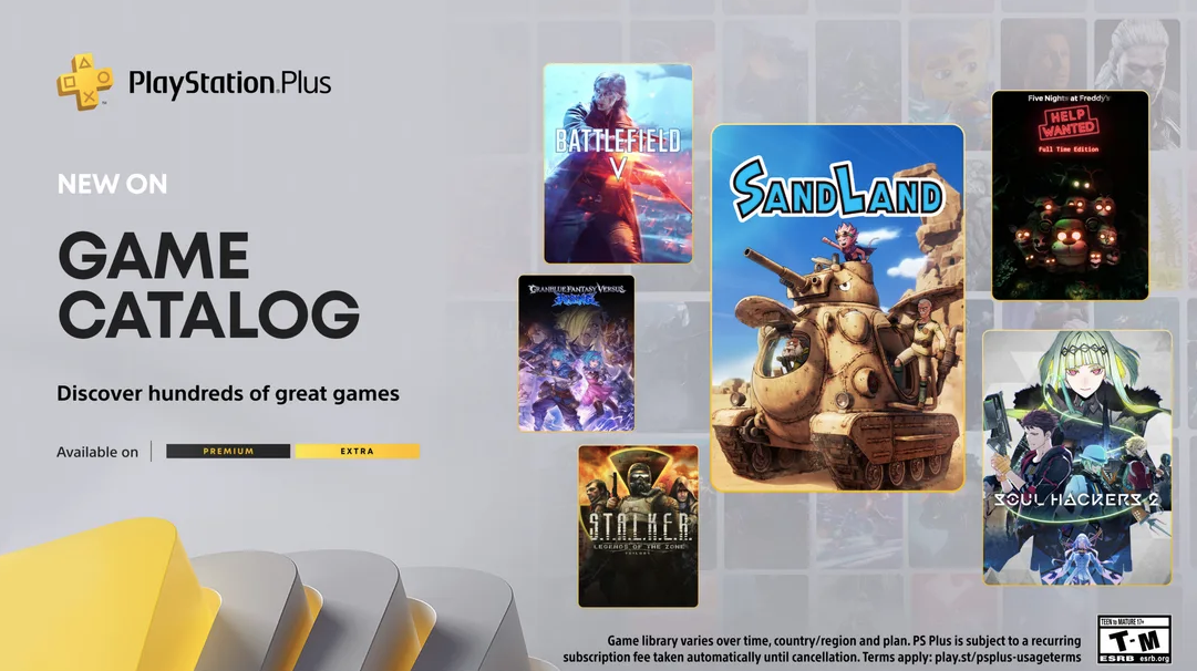 Exciting PS Plus Game Catalog Additions for May: Discover Sand Land and Battlefield V! Exciting PS Plus Game Catalog Additions for May: Discover Sand Land and Battlefield V!