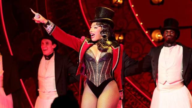 Megan Thee Stallion Stuns in Bold Hoodie While Stepping Out of Moulin Rouge in NYC! Megan Thee Stallion Stuns in Bold Hoodie While Stepping Out of Moulin Rouge in NYC!