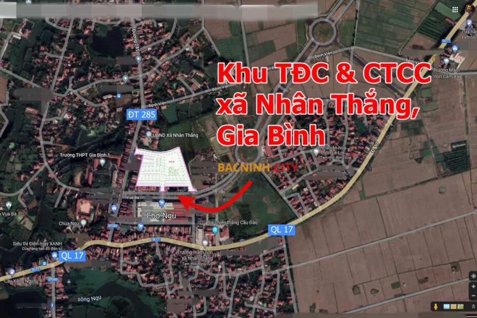 Khu nhà ở tái định cư & công trình công cộng tại xã Nhân Thắng, huyện Gia Bình: Quy hoạch chi tiết Khu nhà ở tái định cư & công trình công cộng tại xã Nhân Thắng, huyện Gia Bình: Quy hoạch chi tiết