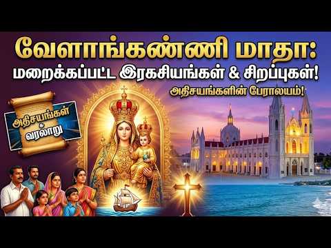 வேளாங்கண்ணி பேராலய இரகசியம்! இயேசுவை விட மாதா ஏன் இங்கு முதன்மை தெய்வம்? | Velankanni Church History வேளாங்கண்ணி பேராலய இரகசியம்! இயேசுவை விட மாதா ஏன் இங்கு முதன்மை தெய்வம்? | Velankanni Church History