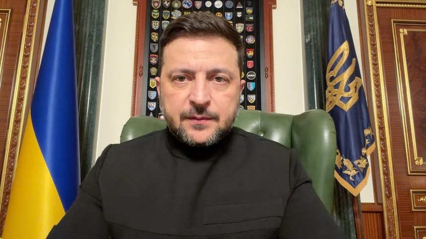 Volodimir Zelenski vorbind la conferință despre acord Ucraina și negocieri Rusia-Ucraina privind conflict Donbass și condițiile Kievului. | sursa foto: News.ro Volodimir Zelenski vorbind la conferință despre acord Ucraina și negocieri Rusia-Ucraina privind conflict Donbass și condițiile Kievului. | sursa foto: News.ro