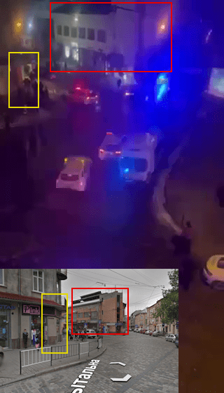 Polițistă ucisă lângă mașina de patrulă avariată în urma atacului terorist Liov cu explozii Ucraina în centrul orașului. | sursa foto: News.ro Polițistă ucisă lângă mașina de patrulă avariată în urma atacului terorist Liov cu explozii Ucraina în centrul orașului. | sursa foto: News.ro