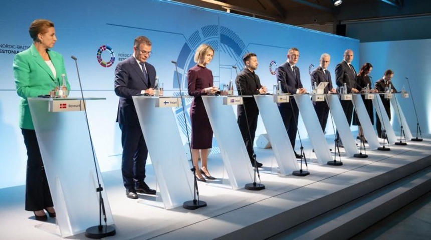 Liderii guvernelor nordice și baltice reuniți la summitul din Estonia susțin aderarea Ucrainei la UE și integrarea NATO Ucraina. | sursa foto: News.ro Liderii guvernelor nordice și baltice reuniți la summitul din Estonia susțin aderarea Ucrainei la UE și integrarea NATO Ucraina. | sursa foto: News.ro