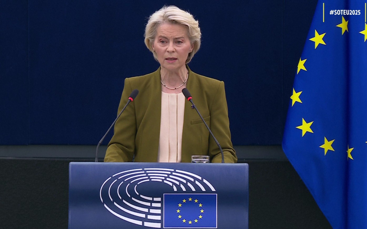 Ursula von der Leyen prezentând propunerea pentru Consiliul European de Securitate, consolidând alianța pentru viitor și securitatea UE | sursa foto: News.ro Ursula von der Leyen prezentând propunerea pentru Consiliul European de Securitate, consolidând alianța pentru viitor și securitatea UE | sursa foto: News.ro
