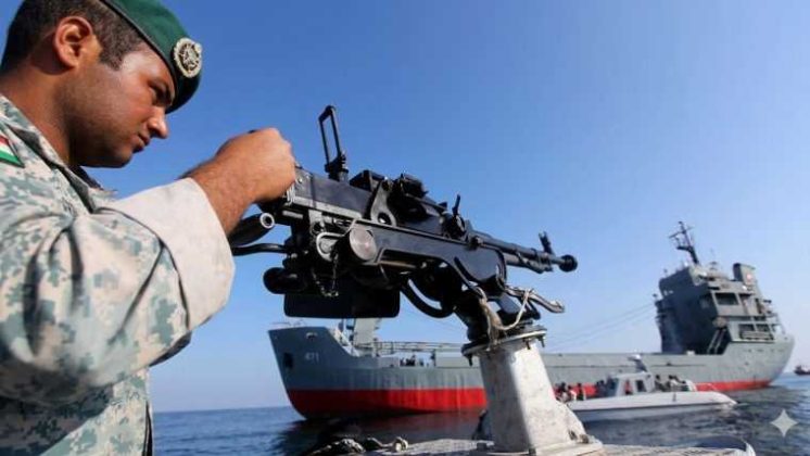 Harta maritimă cu Strâmtoarea Ormuz evidențiind traficul maritim și zonele de conflict între Iran și SUA în Golful Persic. | sursa foto: Economica Harta maritimă cu Strâmtoarea Ormuz evidențiind traficul maritim și zonele de conflict între Iran și SUA în Golful Persic. | sursa foto: Economica