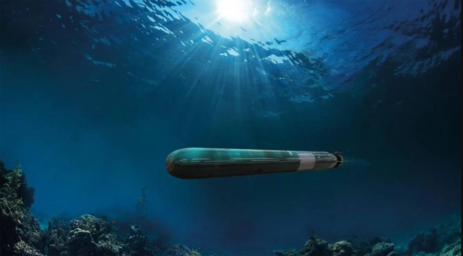 Submarin nuclear Khabarovsk în larg, pregătit pentru lansarea torpilelor nucleare Poseidon, simbol al amenințării Rusiei către Marea Britanie. | sursa foto: G4Media Submarin nuclear Khabarovsk în larg, pregătit pentru lansarea torpilelor nucleare Poseidon, simbol al amenințării Rusiei către Marea Britanie. | sursa foto: G4Media