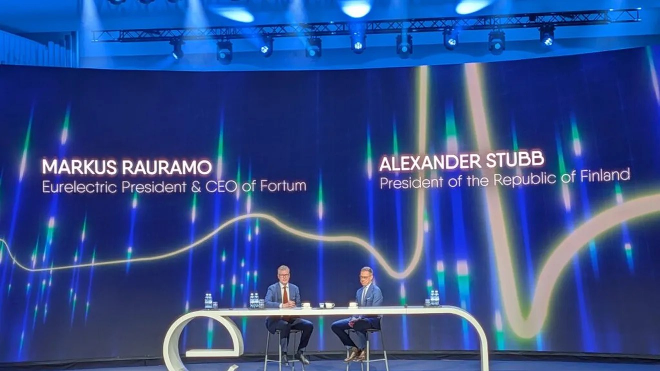 Președintele Finlandei vorbind la Eurelectric Power Summit 2026 despre ordine mondială, autonomie strategică și Uniune Energetică europeană la Helsinki | sursa foto: G4Media Președintele Finlandei vorbind la Eurelectric Power Summit 2026 despre ordine mondială, autonomie strategică și Uniune Energetică europeană la Helsinki | sursa foto: G4Media