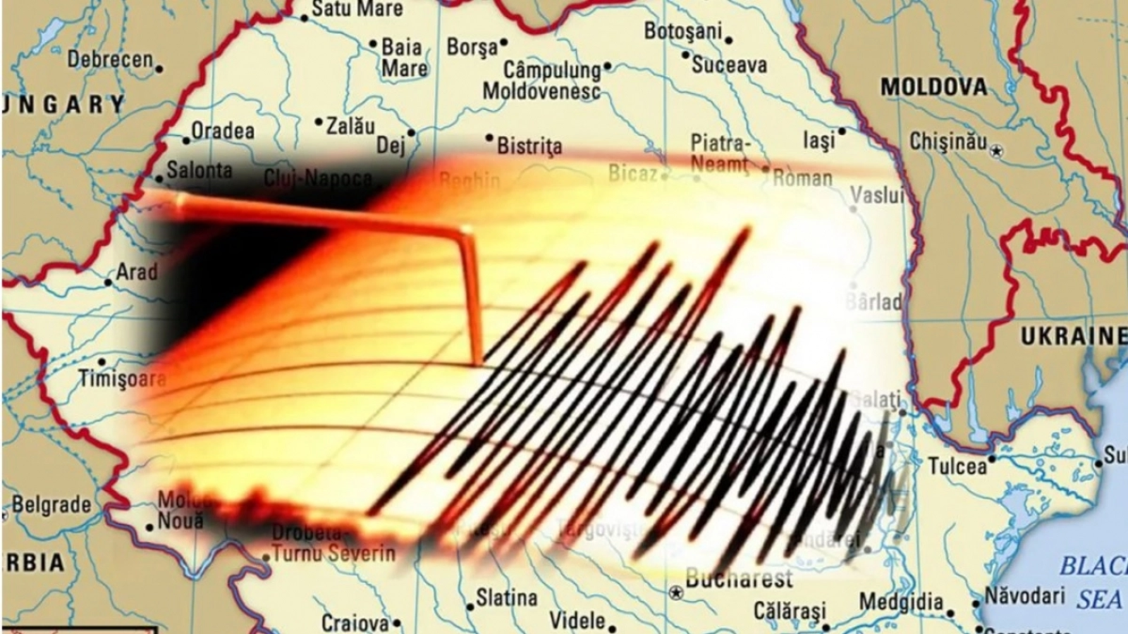 Harta zonei seismice Vrancea cu epicentrul cutremurului România magnitudine cutremur 4,5 marcat lângă județul Buzău, ora 04:56 | sursa foto: Stiri pe Surse Harta zonei seismice Vrancea cu epicentrul cutremurului România magnitudine cutremur 4,5 marcat lângă județul Buzău, ora 04:56 | sursa foto: Stiri pe Surse