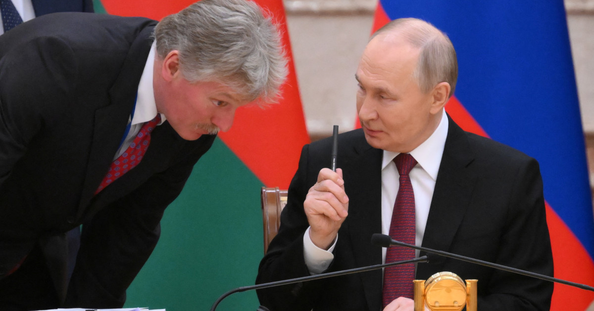 Dmitri Peskov vorbind la televiziunea rusă despre relația UE SUA și monitorizarea scutului de apărare antirachetă „Domul de Aur” de către Kremlin. | sursa foto: Digi24 Dmitri Peskov vorbind la televiziunea rusă despre relația UE SUA și monitorizarea scutului de apărare antirachetă „Domul de Aur” de către Kremlin. | sursa foto: Digi24